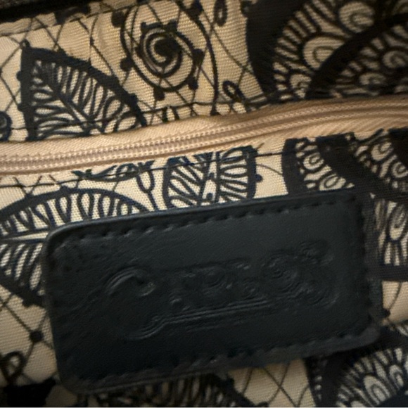 Carlos by Carlos Santana Black clutch with Silver Studs - Picture 7 of 9